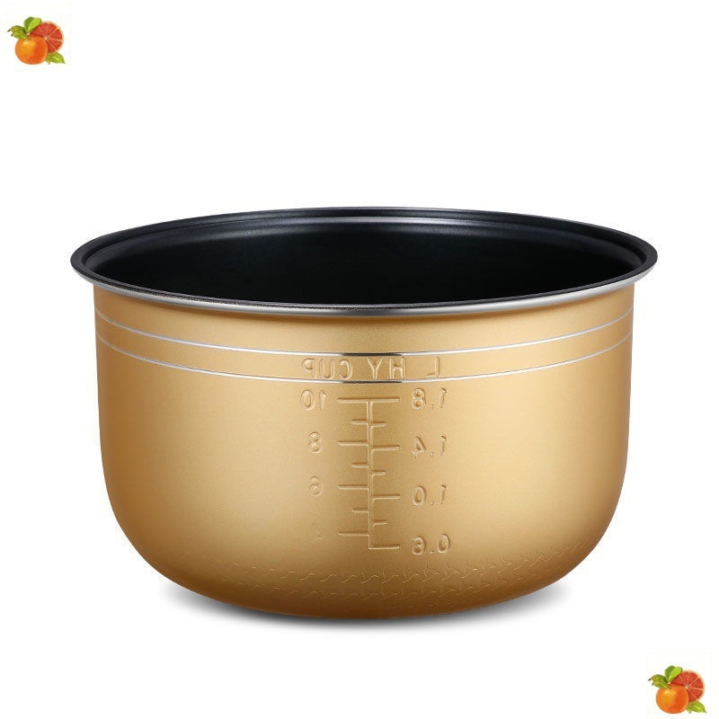 Оризоварна вътрешна тенджера, незалепващо покритие, с дебели стени, универсална съвместимост, модел 1