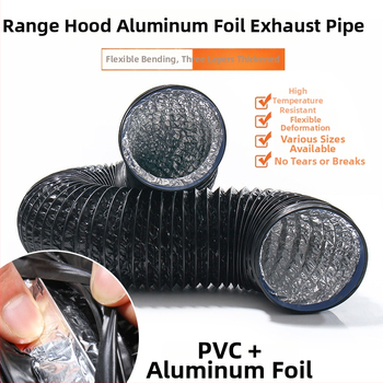 Xin Leon 496 teleskoopiline köögiexhaust toru alumiiniumi-fooliumi komposiidist