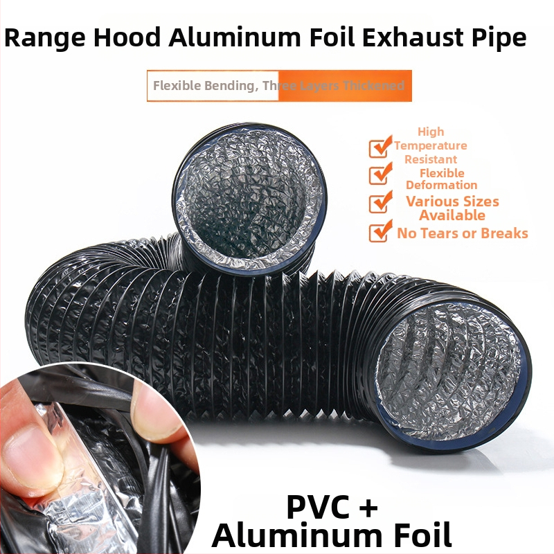 Xin Leon 496 teleskoopiline köögiexhaust toru alumiiniumi-fooliumi komposiidist