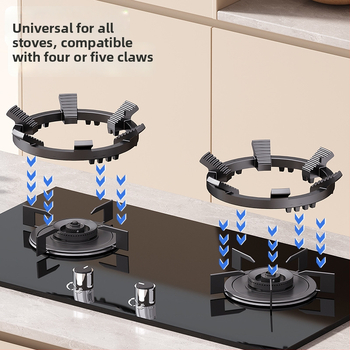 Gaasipliidi pannide hoidik, mudel RQZ-100, lihtne paigaldus, neto kaal 360/650