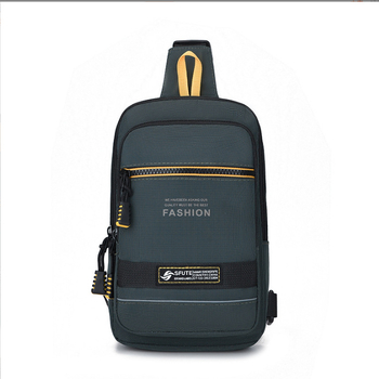 Muška Chest Bag Crossbody – Urban minimalist stil, Visokokvalitetna tkanina, Otpornost na habanje, Poliester podstava
