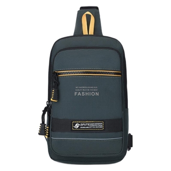Muška Chest Bag Crossbody – Urban minimalist stil, Visokokvalitetna tkanina, Otpornost na habanje, Poliester podstava