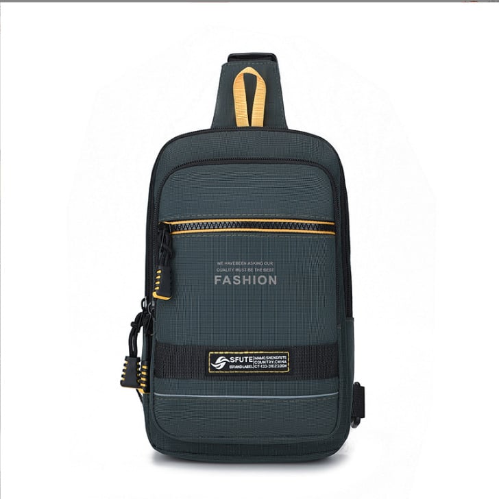 Muška Chest Bag Crossbody – Urban minimalist stil, Visokokvalitetna tkanina, Otpornost na habanje, Poliester podstava