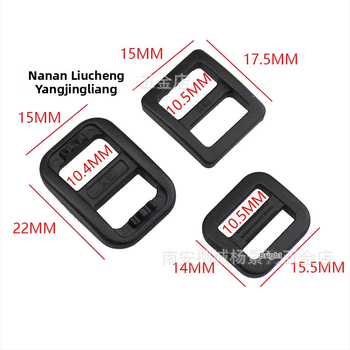 Αξεσουάρ ιμάντα κάμερας – σειρά ιαπωνικών αγκίστρων, πλαστικό κούμπωμα 10 mm με δόντια, μοντέλο MAK M087*M225*M005