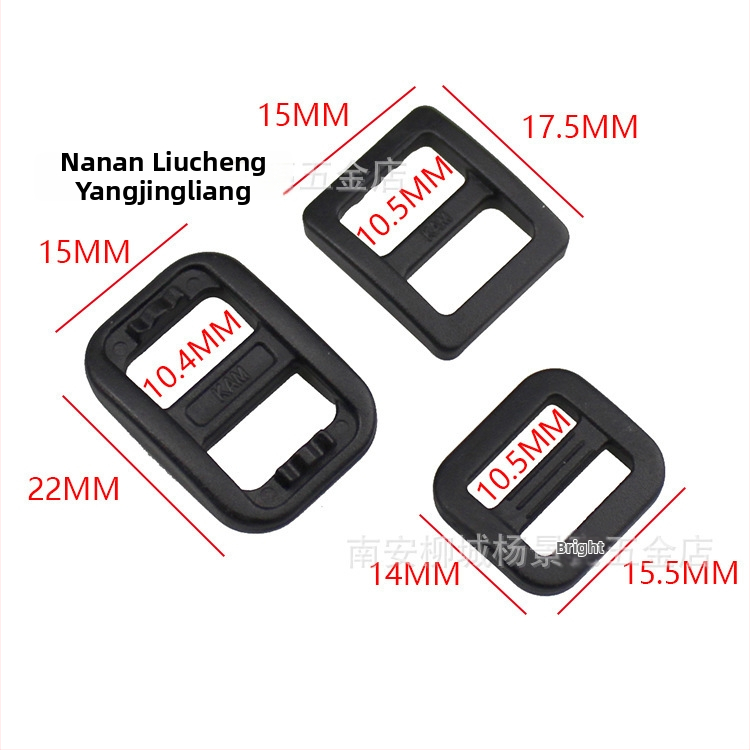 Αξεσουάρ ιμάντα κάμερας – σειρά ιαπωνικών αγκίστρων, πλαστικό κούμπωμα 10 mm με δόντια, μοντέλο MAK M087*M225*M005