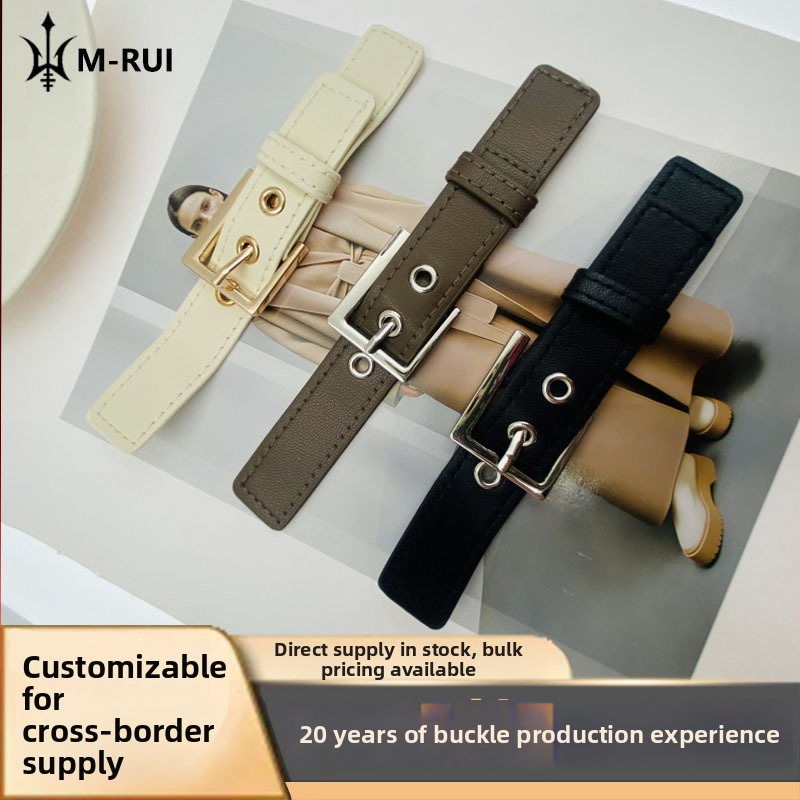 Kovová spona na kabát a koženú bundu – nastaviteľná spona na golier a manžety, dekoratívny doplnok
