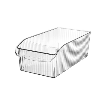 Πλαστικός κάδος αποθήκευσης τροφίμων, διαφανής, συρταριού ψυγείου, οργανωτής αυγών