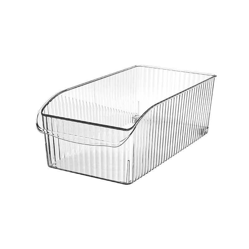 Πλαστικός κάδος αποθήκευσης τροφίμων, διαφανής, συρταριού ψυγείου, οργανωτής αυγών