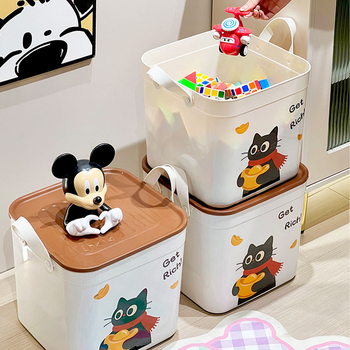 Κουτί αποθήκευσης δρομολογητή, μοντέλο c4588, PP υλικό, 18 L χωρητικότητα, γενική αποθήκευση, ιαπωνικό στυλ