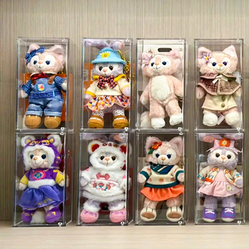 Κουτί αποθήκευσης φιγούρων από PS πλαστικό, προστασία από σκόνη, καλυμμένο και στιβαζόμενο, μοντέλο 520, χωρητικότητα 2 L