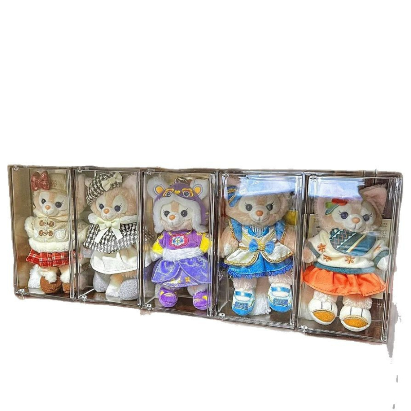 Κουτί αποθήκευσης φιγούρων από PS πλαστικό, προστασία από σκόνη, καλυμμένο και στιβαζόμενο, μοντέλο 520, χωρητικότητα 2 L