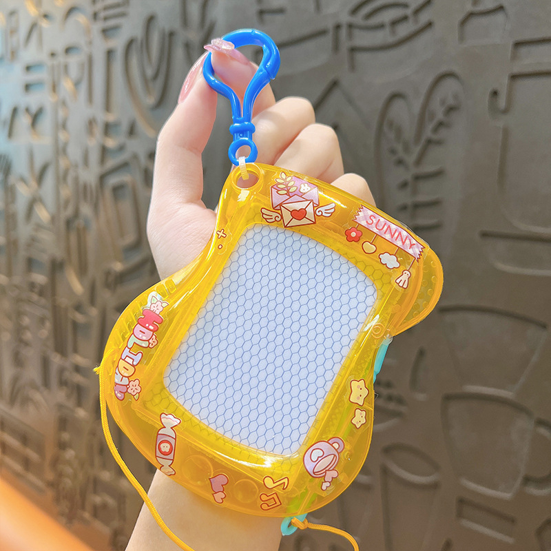 VNM Mini Tablă Magnetică de Scriere – Breloc, Plastic, Ambalaj Individual, Gata de Cadou, Pandantiv Drăguț pentru Studenți