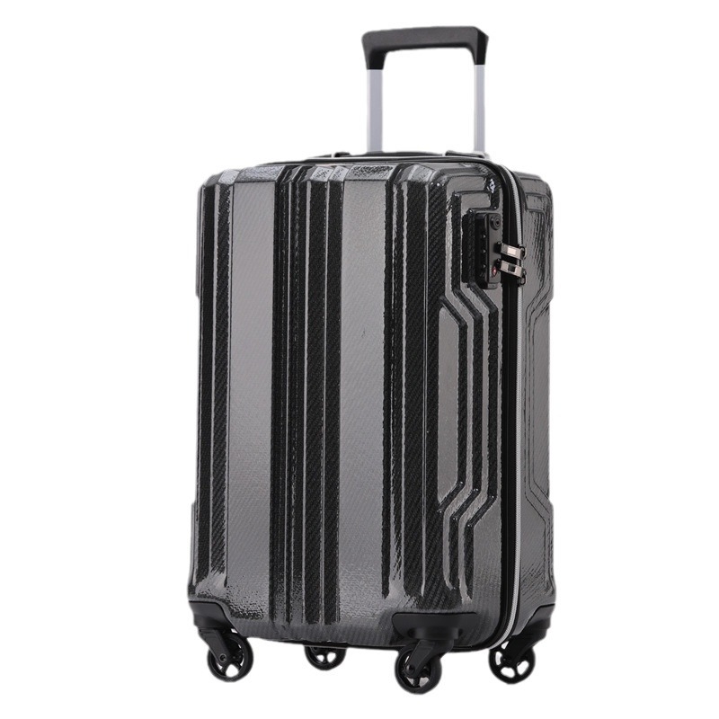 Karbonski kofer za ručnu prtljagu — ultralak, 1,9 kg, univerzalni kotači, zatvarač na zip, TSA zaključavanje s kodom
