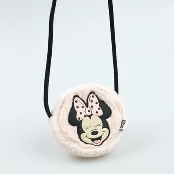 Plišana novčanik sa zatvaračem – mini okrugla crossbody torbica, anime motiv, jesen 2025
