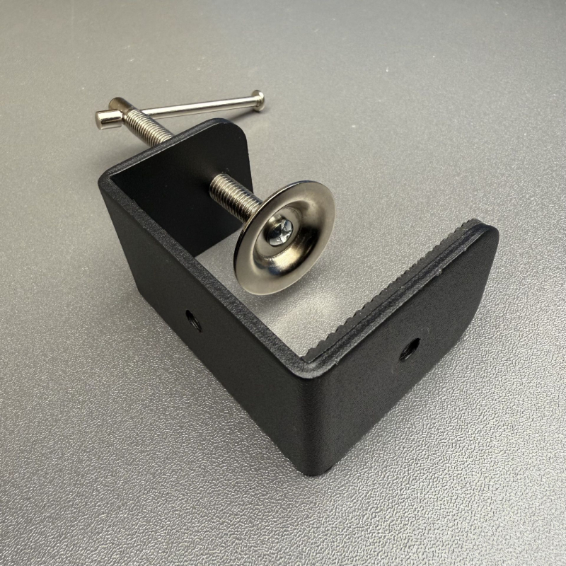 Βάση επιτραπέζιας κάμερας με κλιπ σε σχήμα C, κράμα μετάλλου, βίδα 1/4 ίντσας, παν-tilt