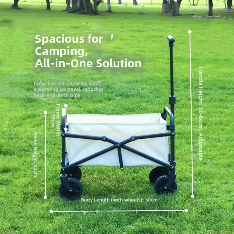 Сгъваема количка с четири колела, железен корпус, преносима складова количка, печат на лого и персонализация