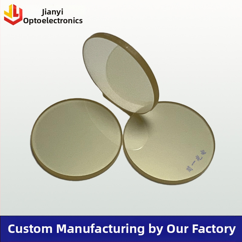 Filtr na šošovku zo ZnS s klinovitým kryštálom pre infračervené viacspektrálne okno a achromatický objektív