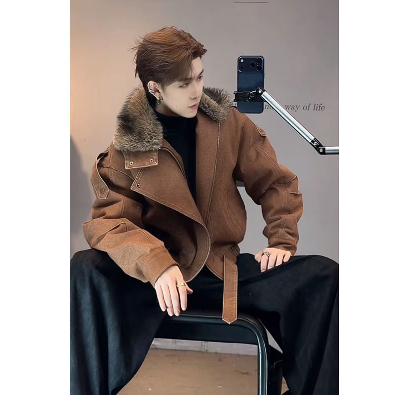 Яке за момчета, Lyocell 100%, топлина, пролет, камуфлаж