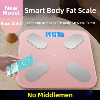 SN-603 Inteligentná váha na telo s M-tvarovaným senzorom, rozsah 0–180 kg, kalené sklo, meranie telesného tuku a vody