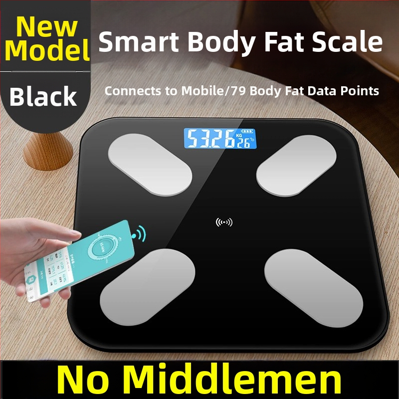SN-603 Inteligentná váha na telo s M-tvarovaným senzorom, rozsah 0–180 kg, kalené sklo, meranie telesného tuku a vody