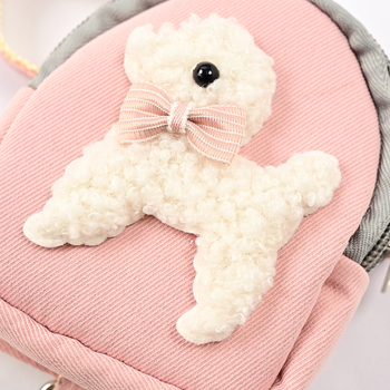 Lesă extensibilă, reglabilă, în stil rucsac pentru pisici și câini de talie mică