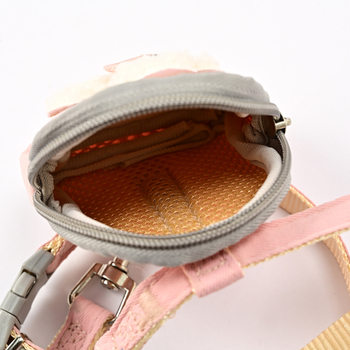 Lesă extensibilă, reglabilă, în stil rucsac pentru pisici și câini de talie mică