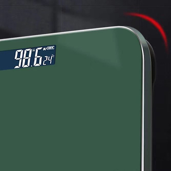 Xunke vaga za tjelesnu težinu za odrasle — punjiva elektronička vaga, kapacitet 180 kg, napajanje USB/baterija, jednostavan dizajn