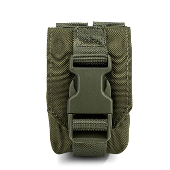 MOLLE nylon kiegészítő táska kültéri sportokra – geometriai minta, bélés nélkül, bővítés, terheléscsökkentés