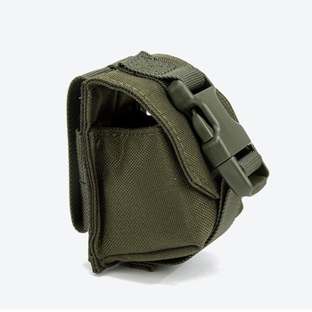 MOLLE nylon kiegészítő táska kültéri sportokra – geometriai minta, bélés nélkül, bővítés, terheléscsökkentés