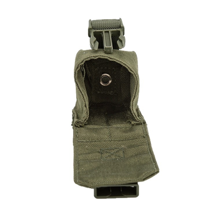 MOLLE nylon kiegészítő táska kültéri sportokra – geometriai minta, bélés nélkül, bővítés, terheléscsökkentés