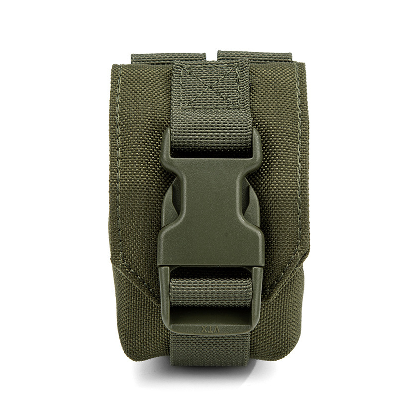 MOLLE nylon kiegészítő táska kültéri sportokra – geometriai minta, bélés nélkül, bővítés, terheléscsökkentés