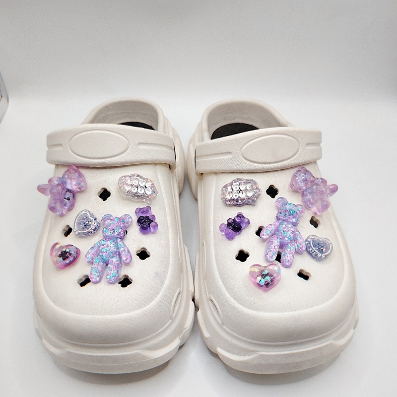 Dodaci za papuče s cvjetnim motivom – model Shoe flower, marka Other, pogodna za ljeto, proljeće i jesen