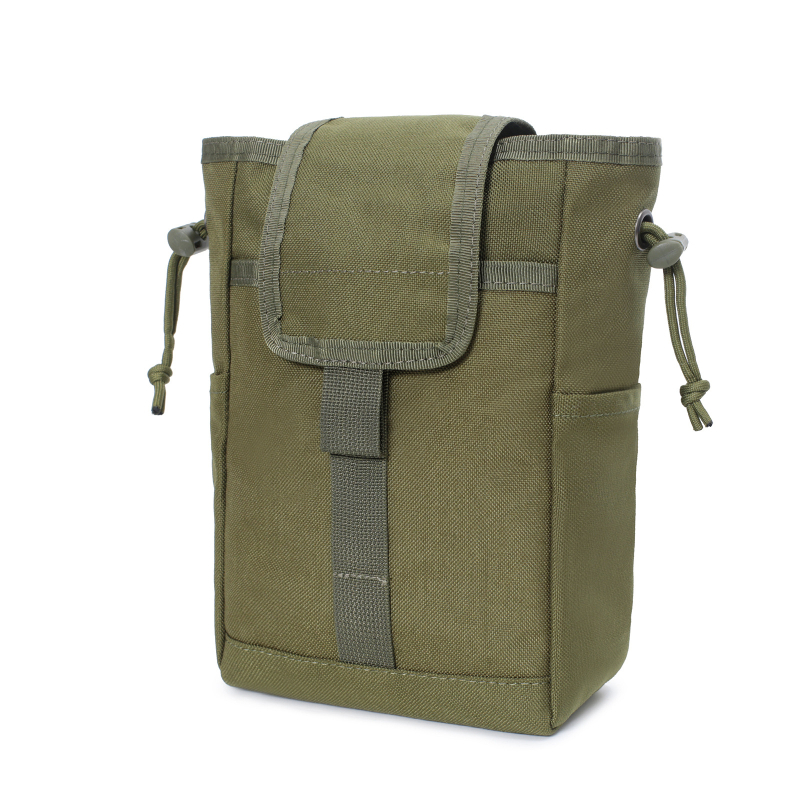 Taktična nylonska MOLLE torbica za struk - sklopiva, unisex, za planinarenje, otporna na habanje, prilagodljiv logotip (Nylon; Otporan na habanje; Unisex; MOLLE-kompatibilno; Prilagodljiv logotip)