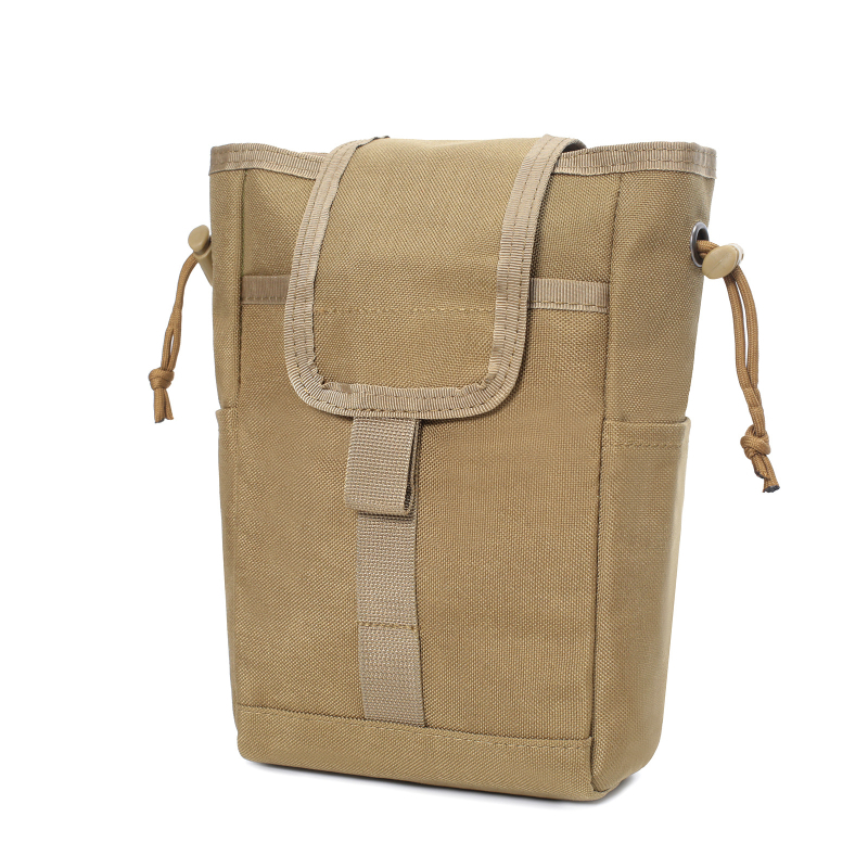 Taktična nylonska MOLLE torbica za struk - sklopiva, unisex, za planinarenje, otporna na habanje, prilagodljiv logotip (Nylon; Otporan na habanje; Unisex; MOLLE-kompatibilno; Prilagodljiv logotip)