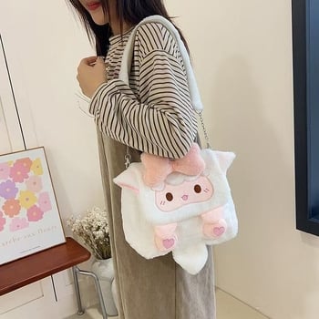 Plüss gyerek hátizsák állatmintás, könnyű és kompakt óvodába