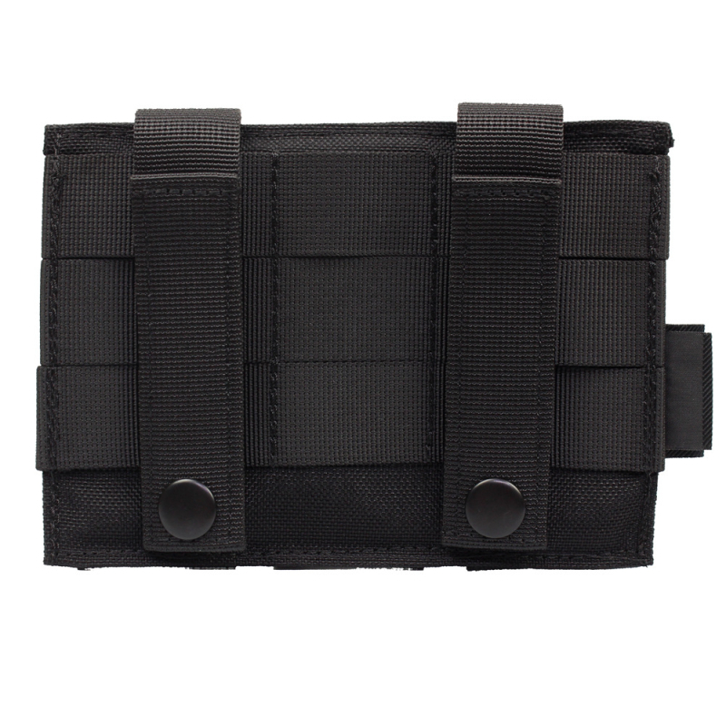 Taktikai tripla táras mellény 9 mm-es gyorskioldó hüvellyel, MOLLE-kompatibilis, 1000D nejlon, Tyco