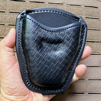 Nyitott felső bilincs tok övre rögzíthető, gyorsoldó, 1680D nylonból, taktikai kiegészítő táska