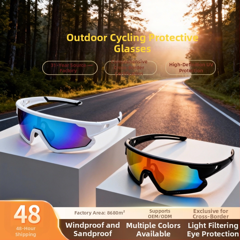 Polarizované cyklistické okuliare, TR-90, model Jh-129, vetruodolné, nastaviteľné nosné vankúšiky