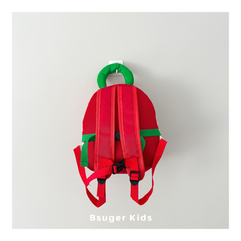 Uniszex nejlon óvodai hátizsák légpárnás pántokkal, modern és vagány mindennapi használatra, poliészter béléssel, 2025 ősz