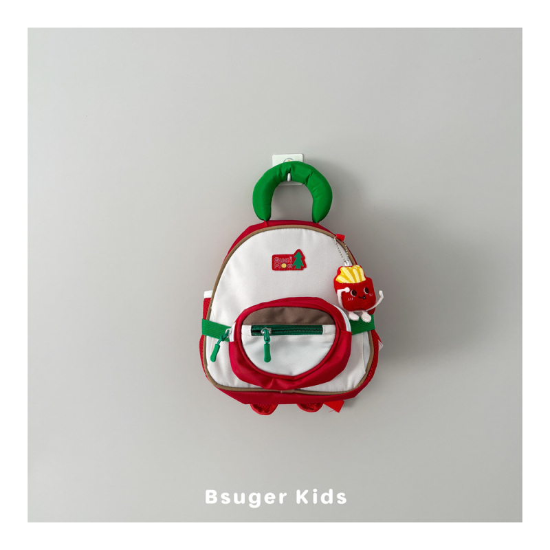 Uniszex nejlon óvodai hátizsák légpárnás pántokkal, modern és vagány mindennapi használatra, poliészter béléssel, 2025 ősz