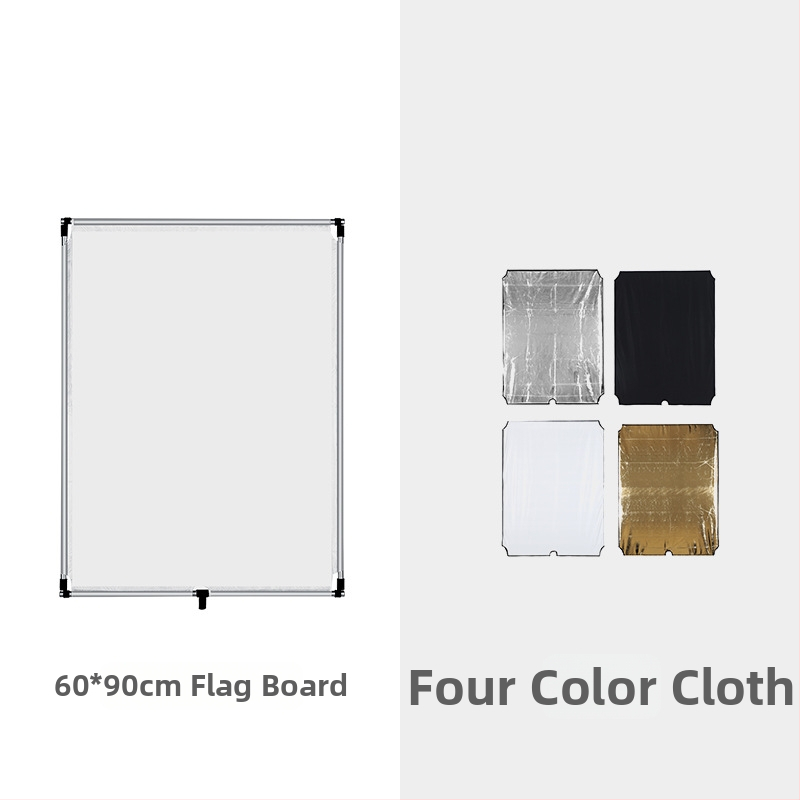 Zhijie ZJ6090 Soft Light zariadenie na filmové, televízne a video snímky; hliníková zliatina; hmotnosť 0,85 kg / 1,1 kg.