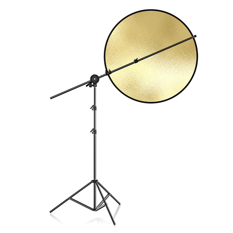 Prenosný skladací kruhový reflektor pre fotografovanie, 5 v 1, magnéziová zliatina, nosnosť 2–5 kg, hmotnosť 0,1 kg