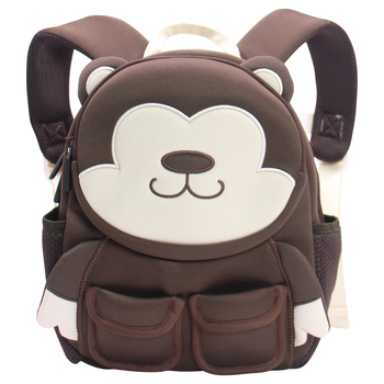 Gyerekeknek hátizsák animációs mintával, lélegző diving anyagból, ultra könnyű, kopásálló, terhet csökkentő, poliészter bélés, mindennapi használatra óvodában