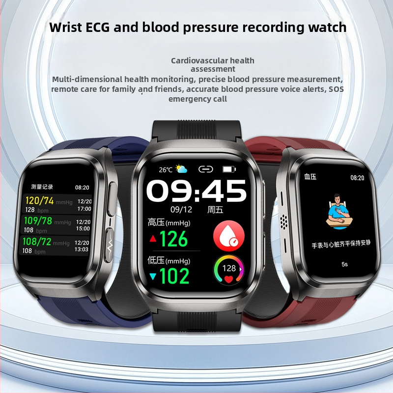 S17 AMOLED ceas inteligent cu ECG, tensiune arterială, NFC și monitorizare SpO2