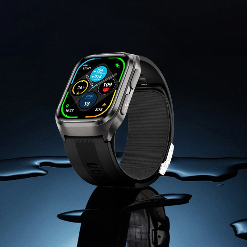 S17 AMOLED ceas inteligent cu ECG, tensiune arterială, NFC și monitorizare SpO2