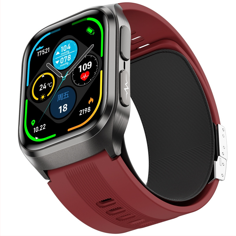 S17 AMOLED ceas inteligent cu ECG, tensiune arterială, NFC și monitorizare SpO2