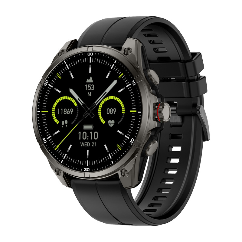 Smartwatch cu GPS, display AMOLED, baterie 660mAh, rezistent la apă 5ATM, monitorizare ritm cardiac
