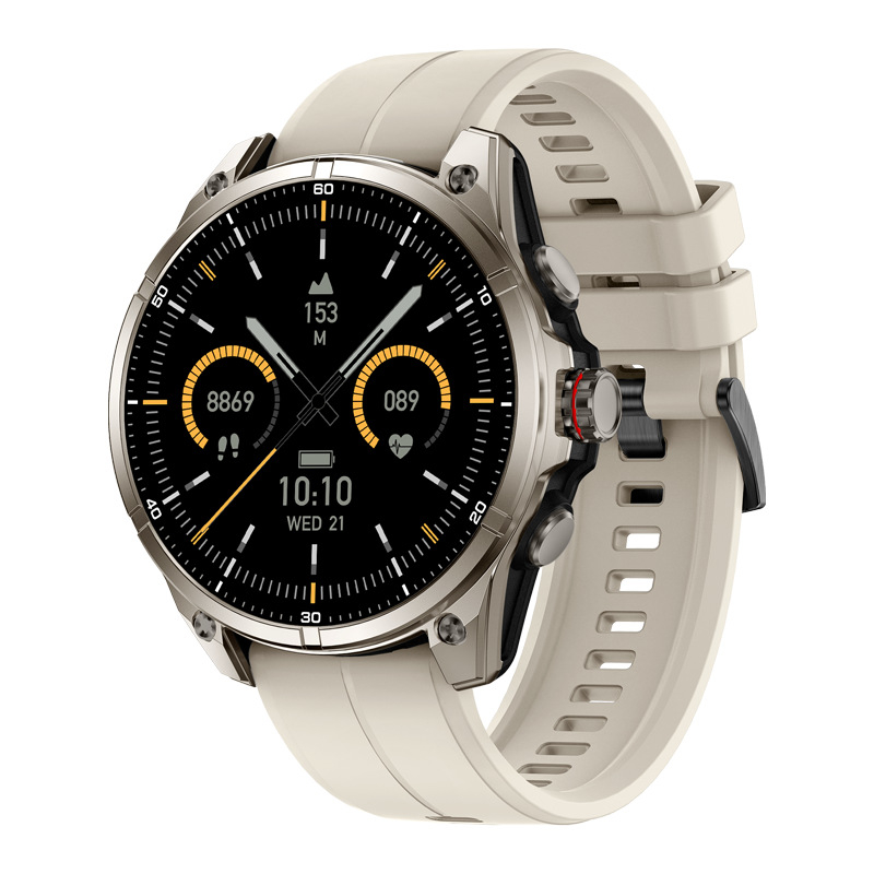 Smartwatch cu GPS, display AMOLED, baterie 660mAh, rezistent la apă 5ATM, monitorizare ritm cardiac