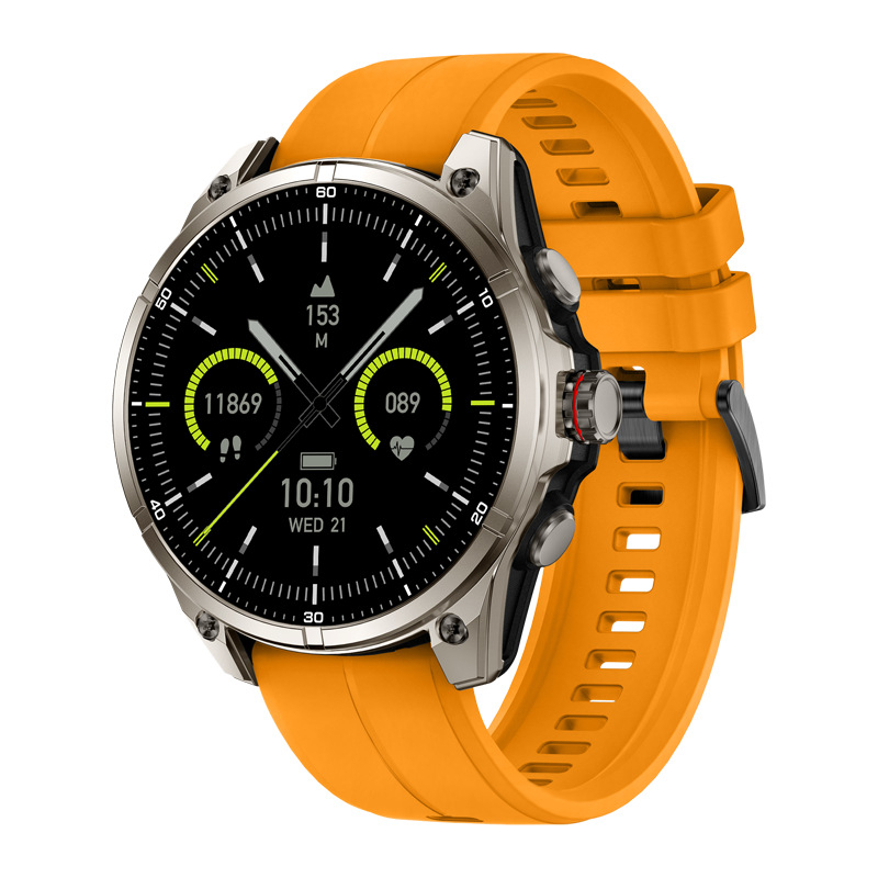 Smartwatch cu GPS, display AMOLED, baterie 660mAh, rezistent la apă 5ATM, monitorizare ritm cardiac