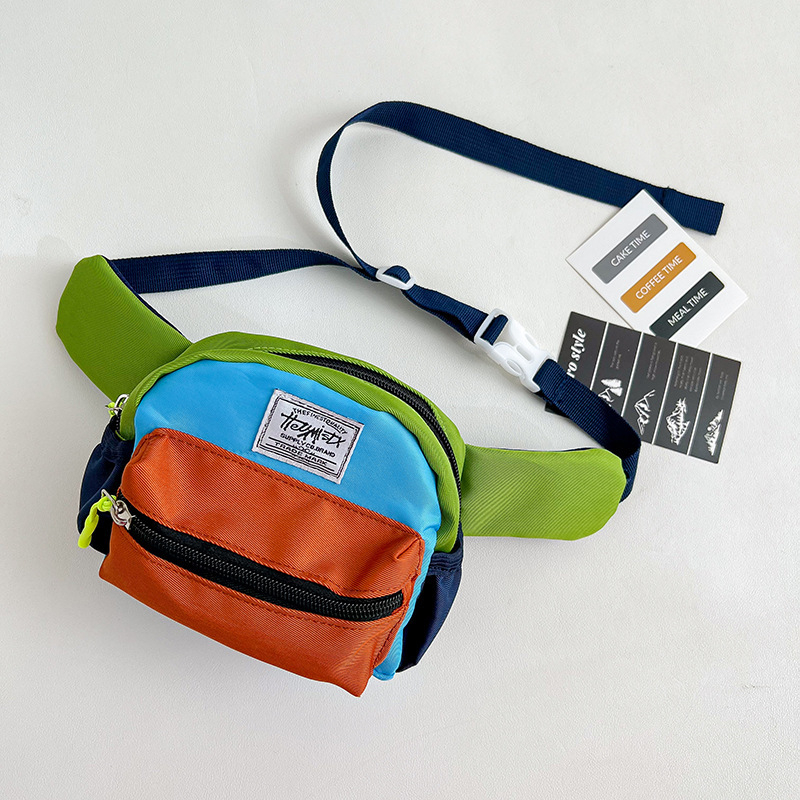 Dječja torba za prsa i crossbody – najlon, prozračna, otporna na habanje, smanjenje opterećenja, proljeće 2026, stil Modern Tide Cool, marka Chenyun